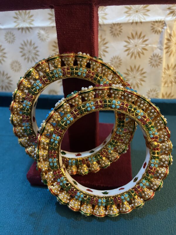 Rajwada Design Openable Bangles - Image 3